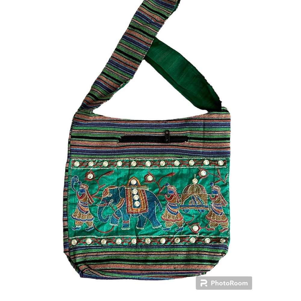 NWT Colorful Zippered Multi-Purpose Fabric Shoulder Tote.
